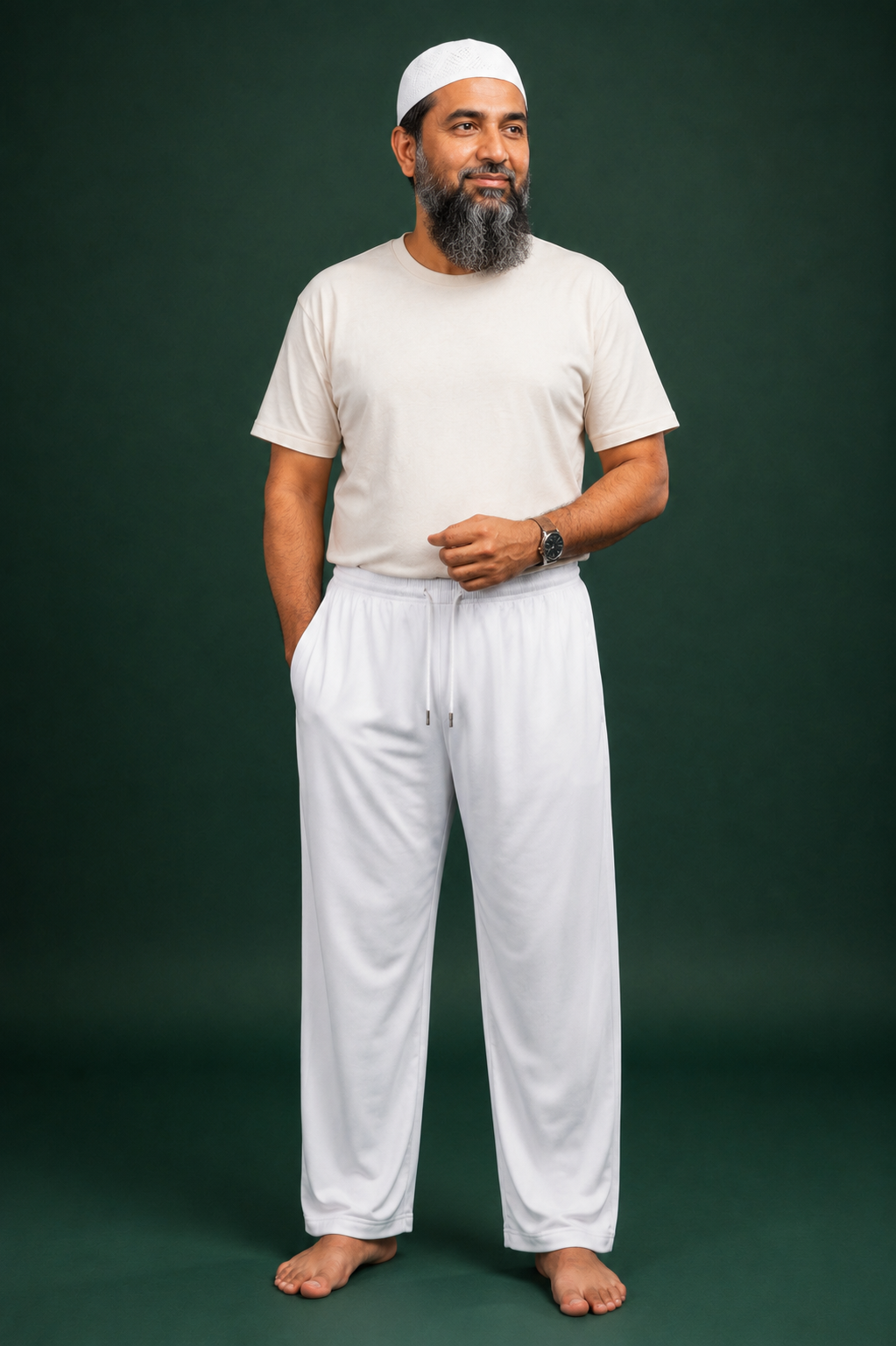 Alpha Sunnati Loose Fit Pajama – China Stretch সুন্নতি ঢোলা পায়জামা